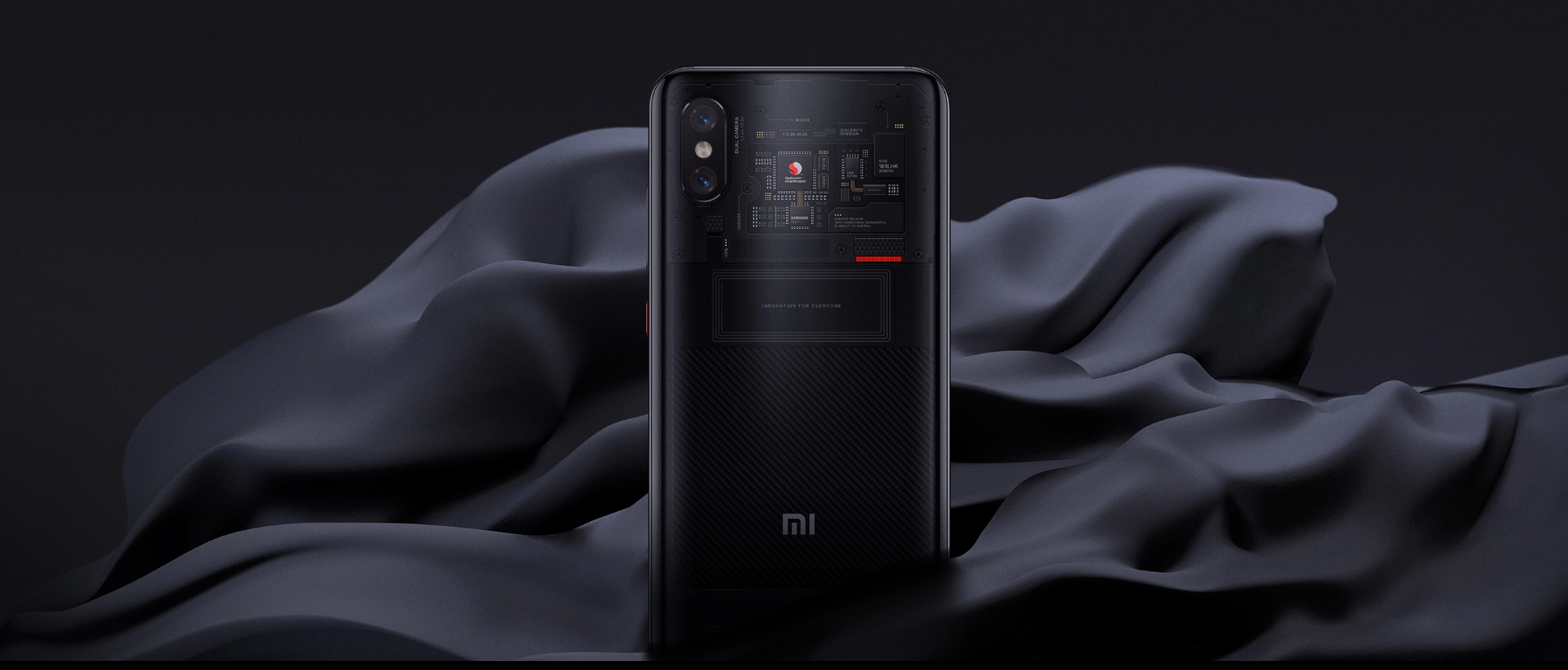 Смартфон Xiaomi Mi8 Pro 8/128GB Transparent черный