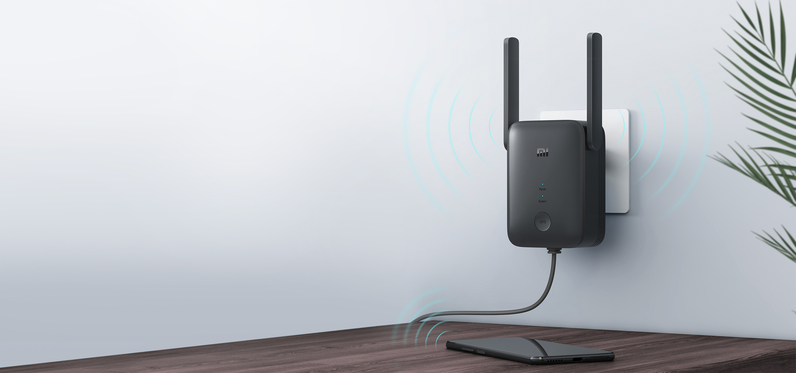 Усилитель сигнала Mi WiFi Range Extender AC1200 RA75 (DVB4270GL)